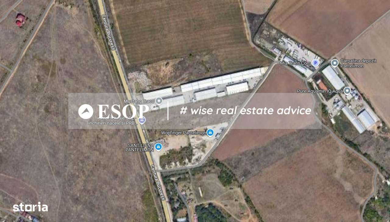 9.662 mp, industrial, deschidere 33m la Centura,  Pantelimon, ID 15062-3