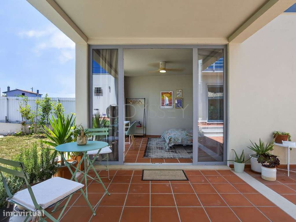 Villa entre litoral e campo com vista mar perto da Ericeira-55