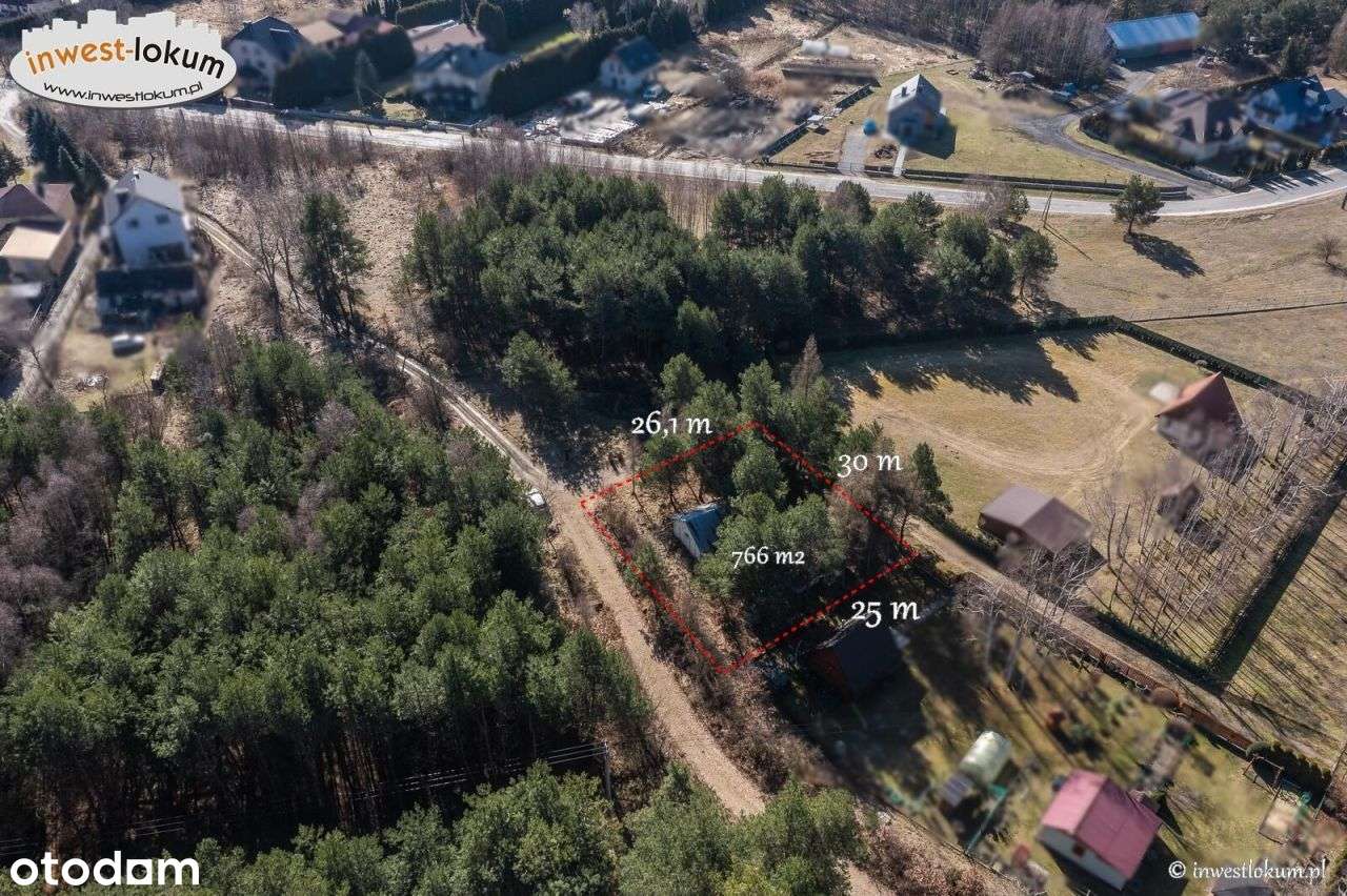Działka, 766 m², Krzywopłoty-0