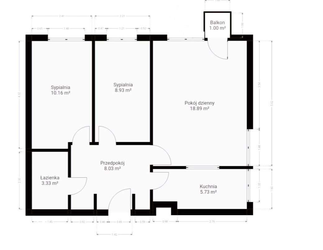 Trzypokojowe w centrum za 789000 - Pełny obrazek: 5/12