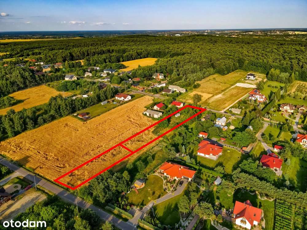 Działka budowlana | 21 ar w Janowie, obok Chełm! - Pełny obrazek: 4/18