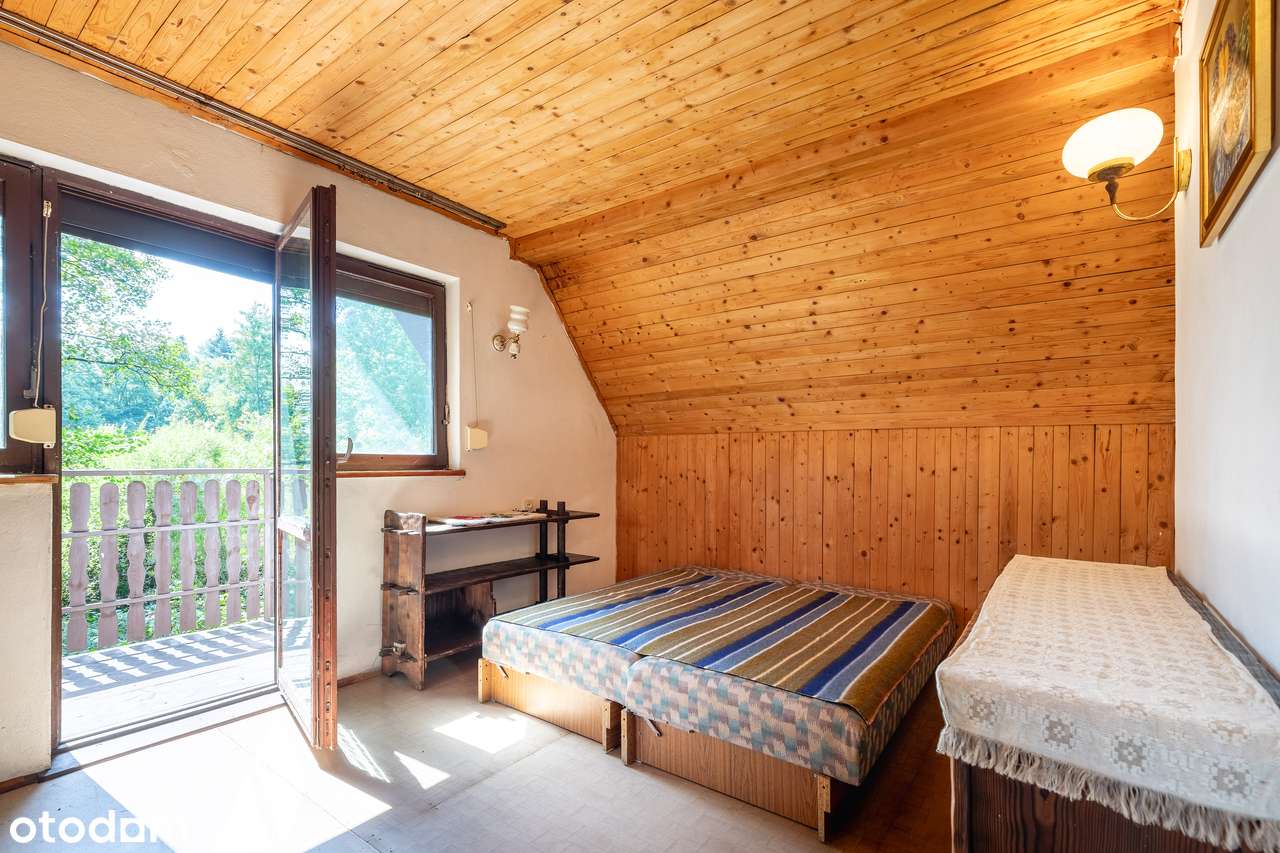 Dom letniskowy 70 m2 do remontu ok Dobczyc - Czasław-6