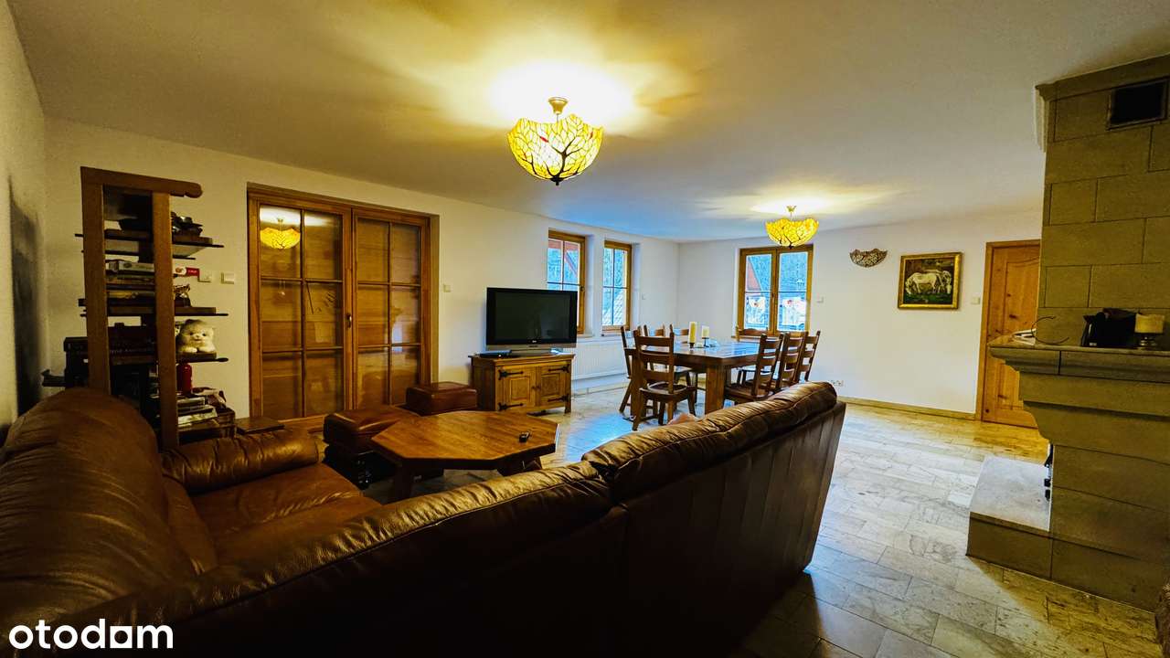 Piękny dom z bala z basenem pod Starym Groniem BRENNA-13