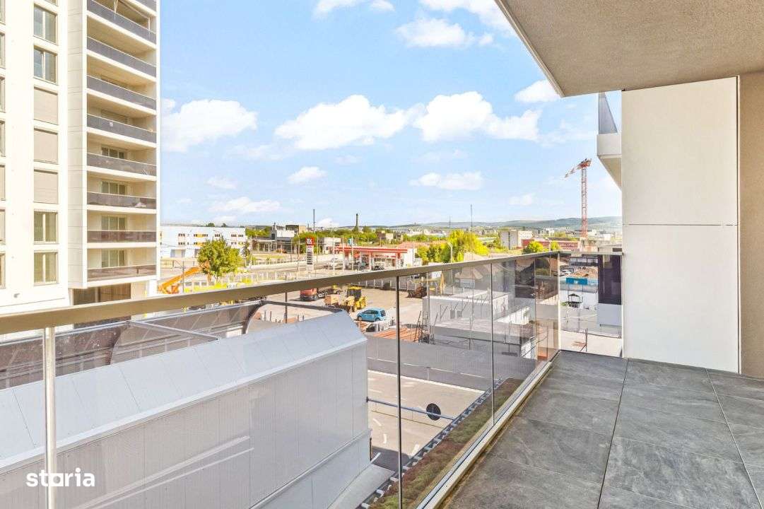 Apartament cu 2 camere, 58 mp+13 terasa, finisat,etaj intermediar, Zon - Imagine principală: 5/7