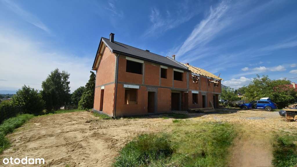 Bliźniak, stan surowy, Pawlikowice - Wieliczka - Pełny obrazek: 4/12