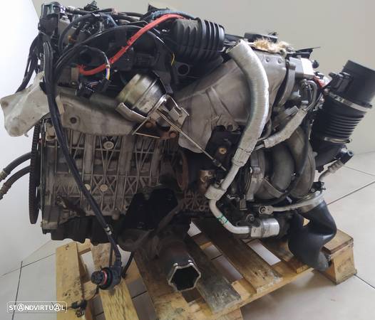 Motor Bmw X3 35D bi-turbo 286cv M57 bloco aluminio E87 306D5 caixa velocidades 6HP-28x - 6