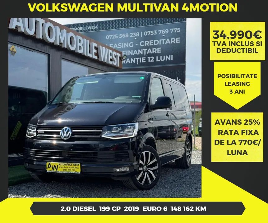 Volkswagen Multivan T6 [2016 - Prezent] 2019