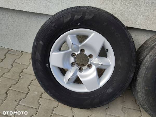 KOŁA OPONY LETNIE FELGI ALUMINIOWE 16 NISSAN TERRANO II 6x139.7 7J ET25 - 9