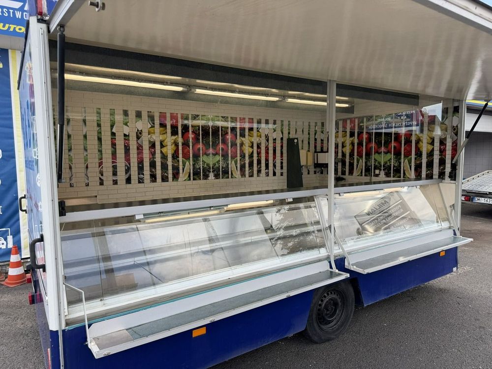 Autosklep przyczepa wędlin gastronomiczny food truck foodtruck borco  autosklep przyczepa wędlin gastronomiczny food truck foodtruck 1999