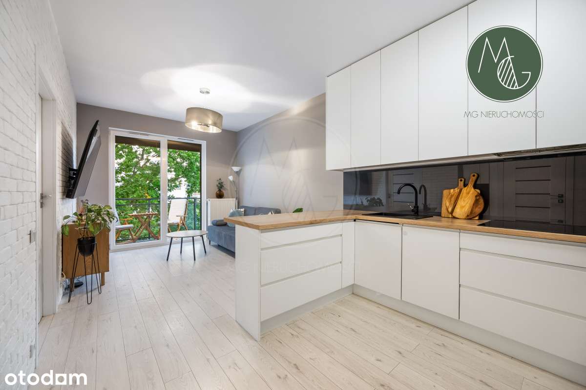 Super 2 pokoje, widok na zieleń, balkon, parking-0