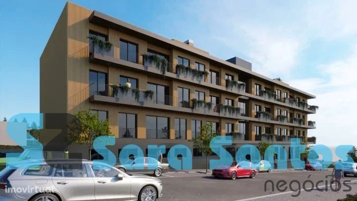 T2 Novo com 2 Suites e Lugar de Garagem-Porto