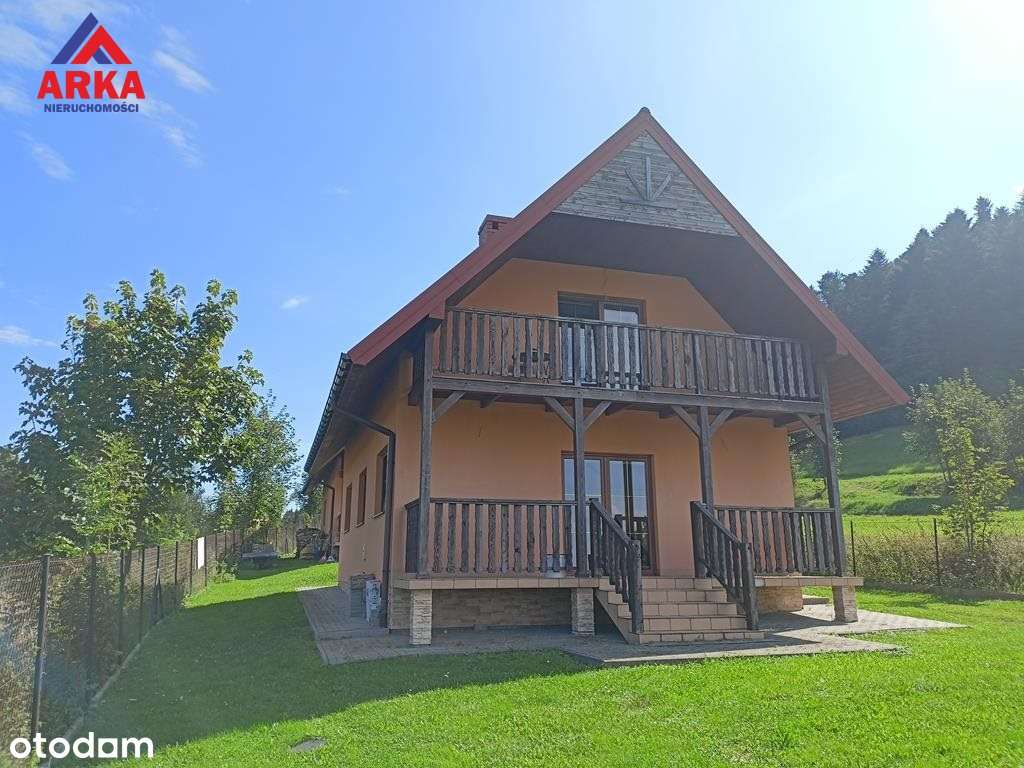 Dom na widokowej działce w Tymbarku-2