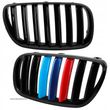 Atrapa Grill Kratki Nerki kpl Czarny połysk M-Look Bmw X3 e83 2003-06 Lift - 1