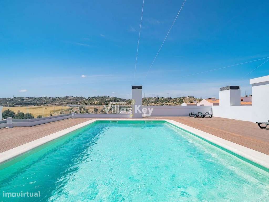 Apartamento 3 quartos piscina na cobertura e garagem box Lagos Algarve - Grande imagem: 4/27