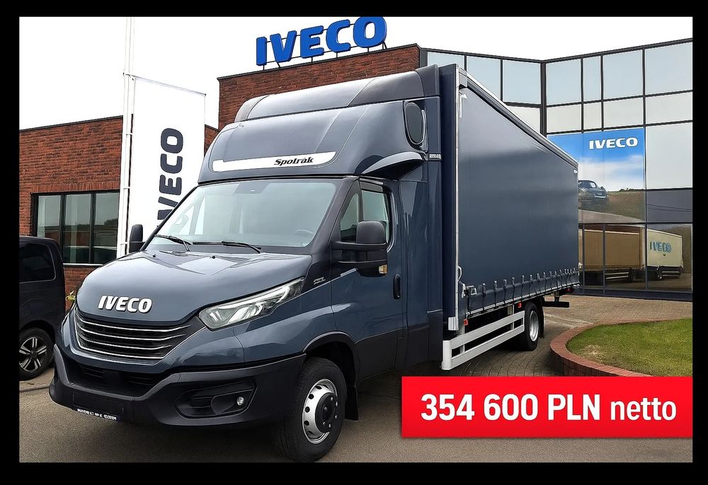 Iveco Daily 70C21A8P Plandeka+Winda+Kabina Sypialna 15Ep AUTOMAT-PNEUMAT
