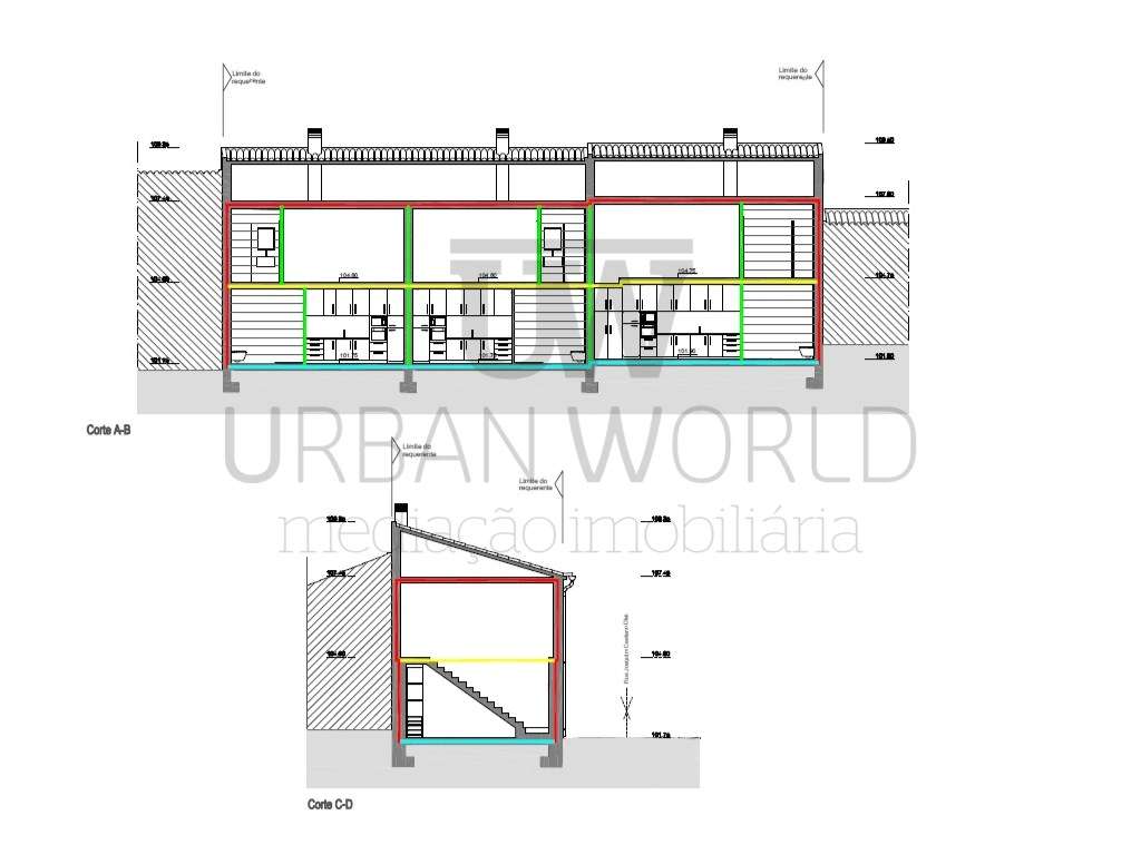Prédio C/ Projeto em Aprovação - 3 Moradias - Lousa, Loures-7