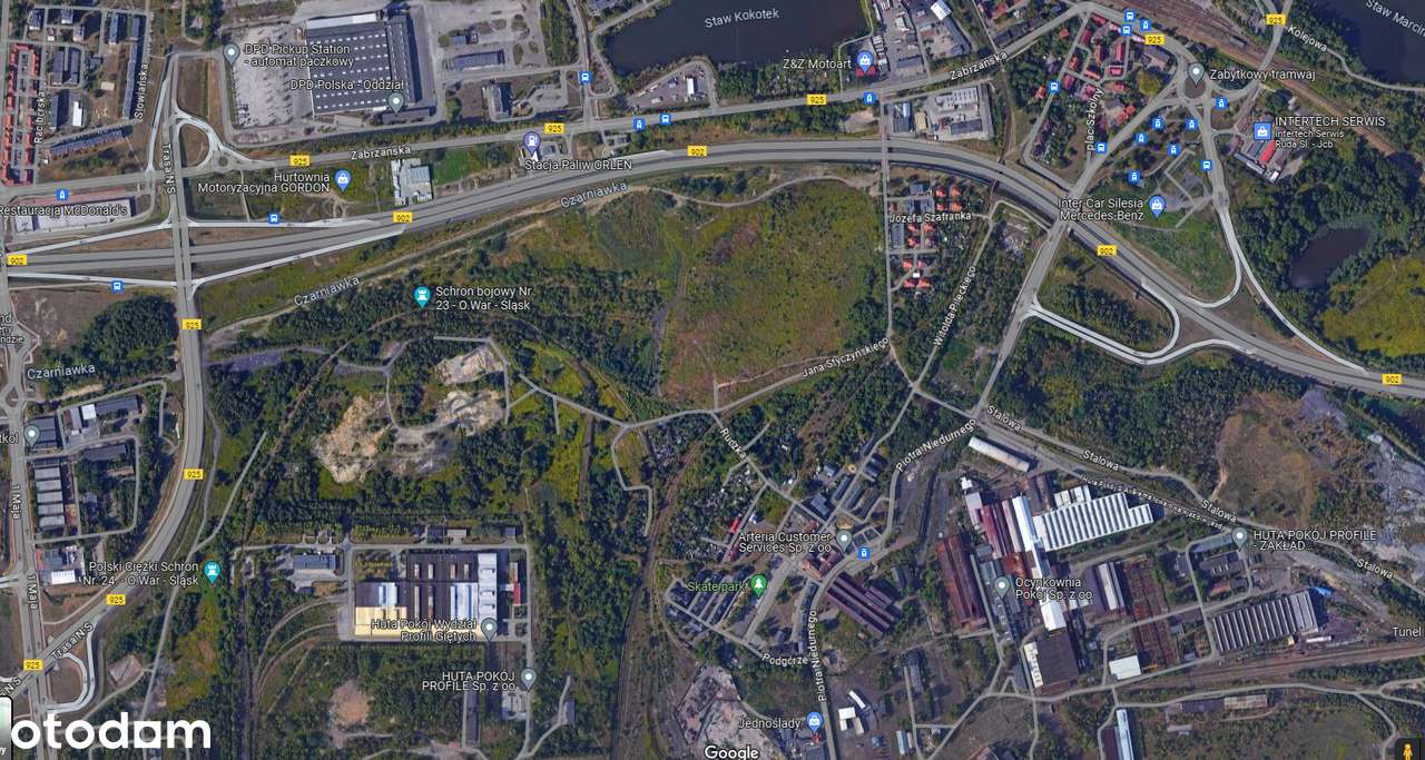 Ruda Śląska kompleks działek rejon ul. Rudzkiej, Dobrej Nadzei - Pełny obrazek: 2/6