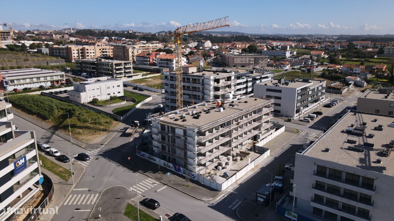 T3 Novo c/ Terraço e Garagem (32.60m2) em Canidelo