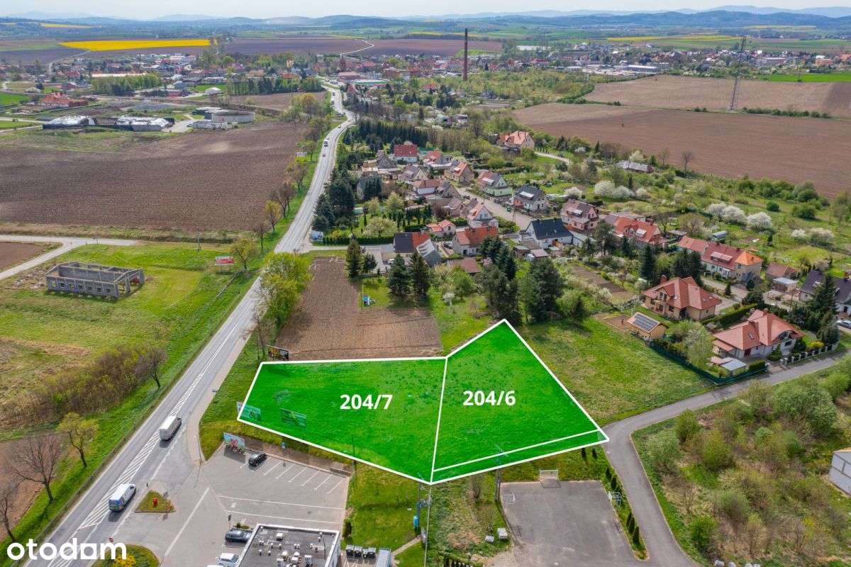 Działki budowlane w Łagiewnikach - Pełny obrazek: 5/9