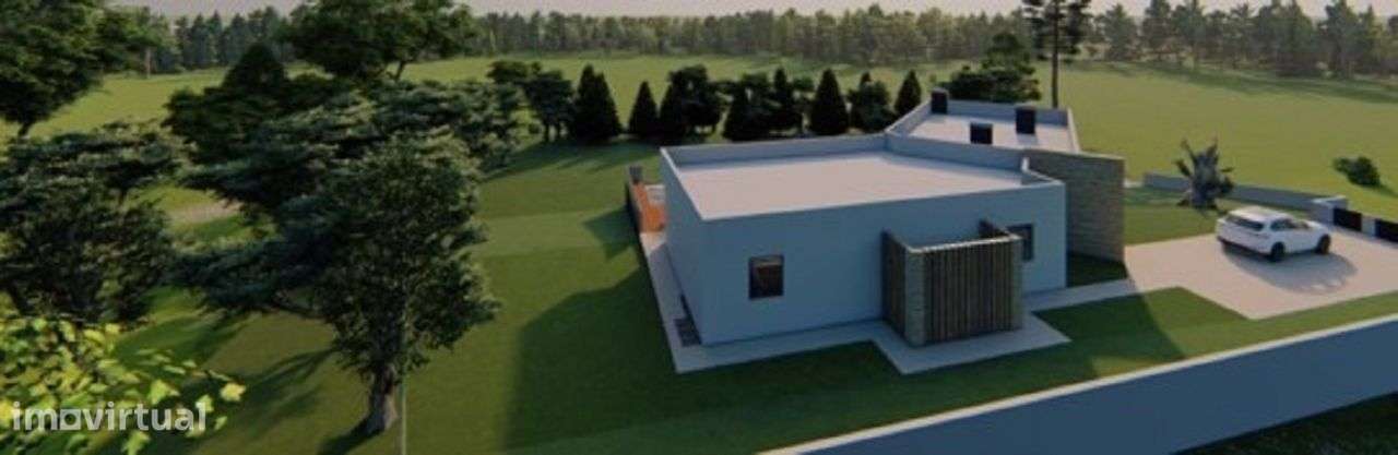 Moradia T3 térrea lote 1600m2 vista mar Sesimbra - Grande imagem: 4/7