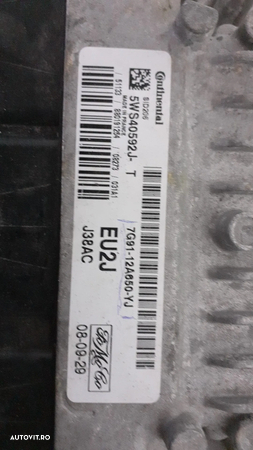 Calculator motor Ford Focus cod 7G91-12A650-YJ - 2