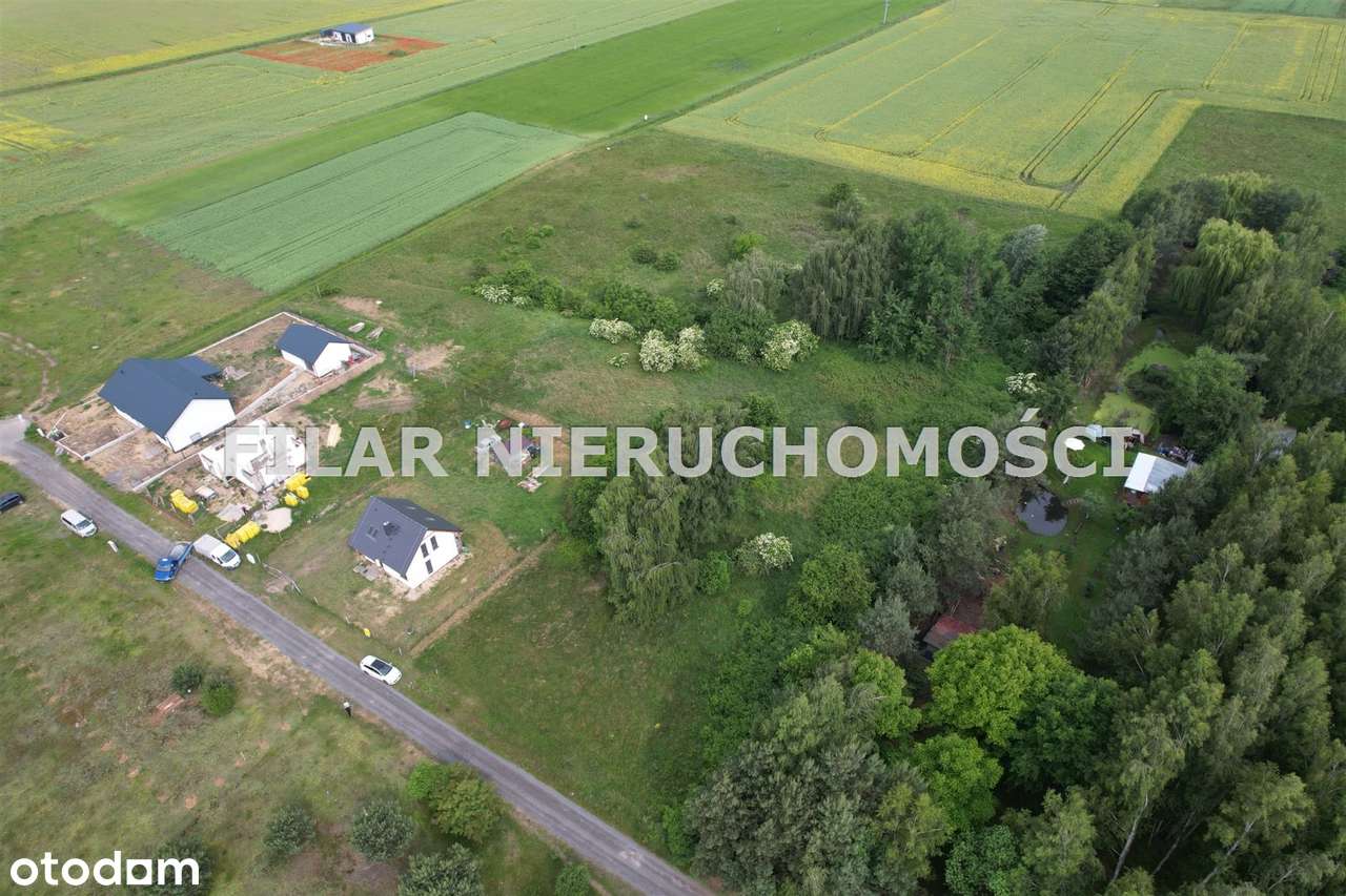 Działka budowlana w Chróstniku 40 arów - Pełny obrazek: 5/13