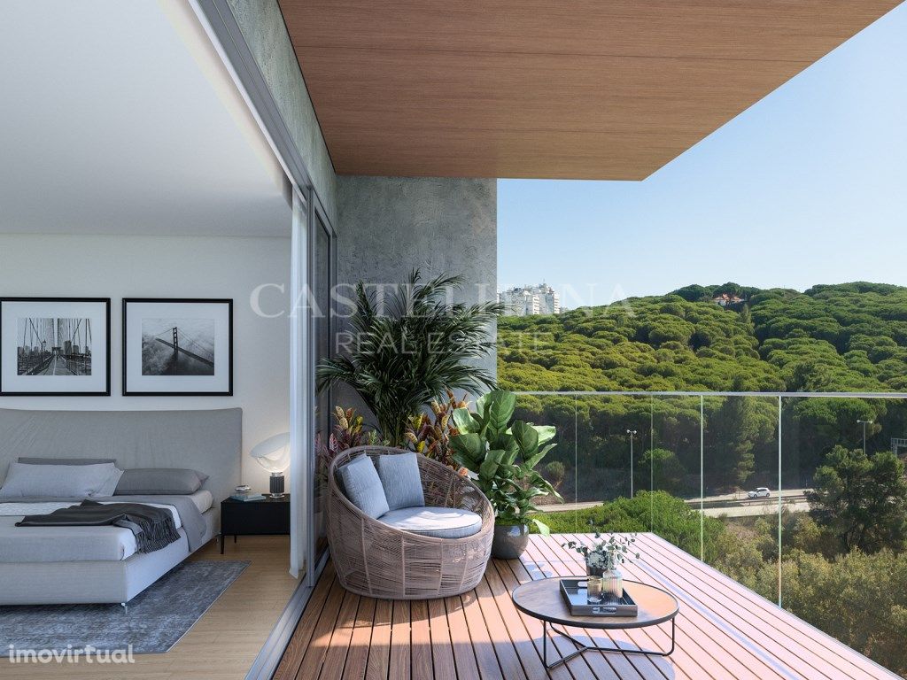 Apartamento T3 com terraço em condomínio privado em Miraf...