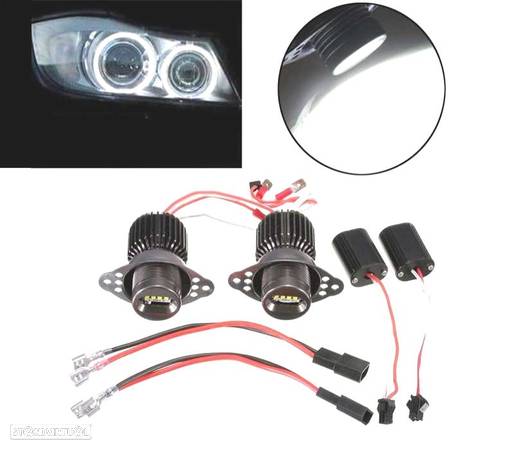 KIT DE ANGEL EYES EM LED 20W PARA BMW E90-E91 LCI - 2