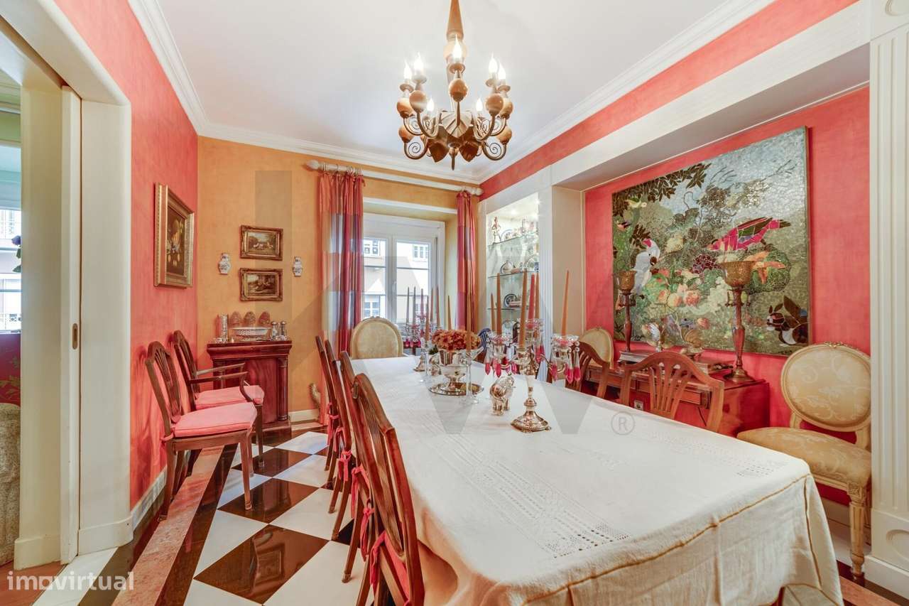 Apartamento T3 com 225 m2 em Campo de Ourique – Espaço, Funcionalidade - Grande imagem: 4/48