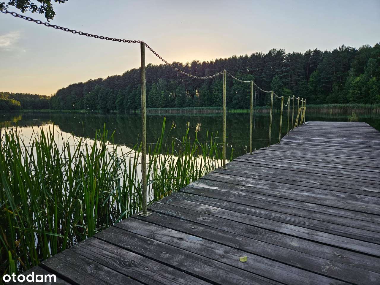 Domek letniskowy BRDA w lesie nad brzegiem jeziora-16