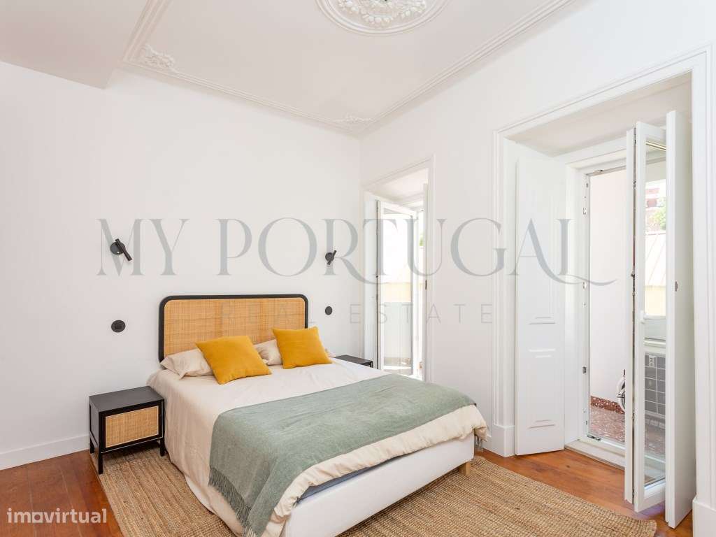 Conforto Urbano num T1 totalmente remodelado com varanda no coração...-28