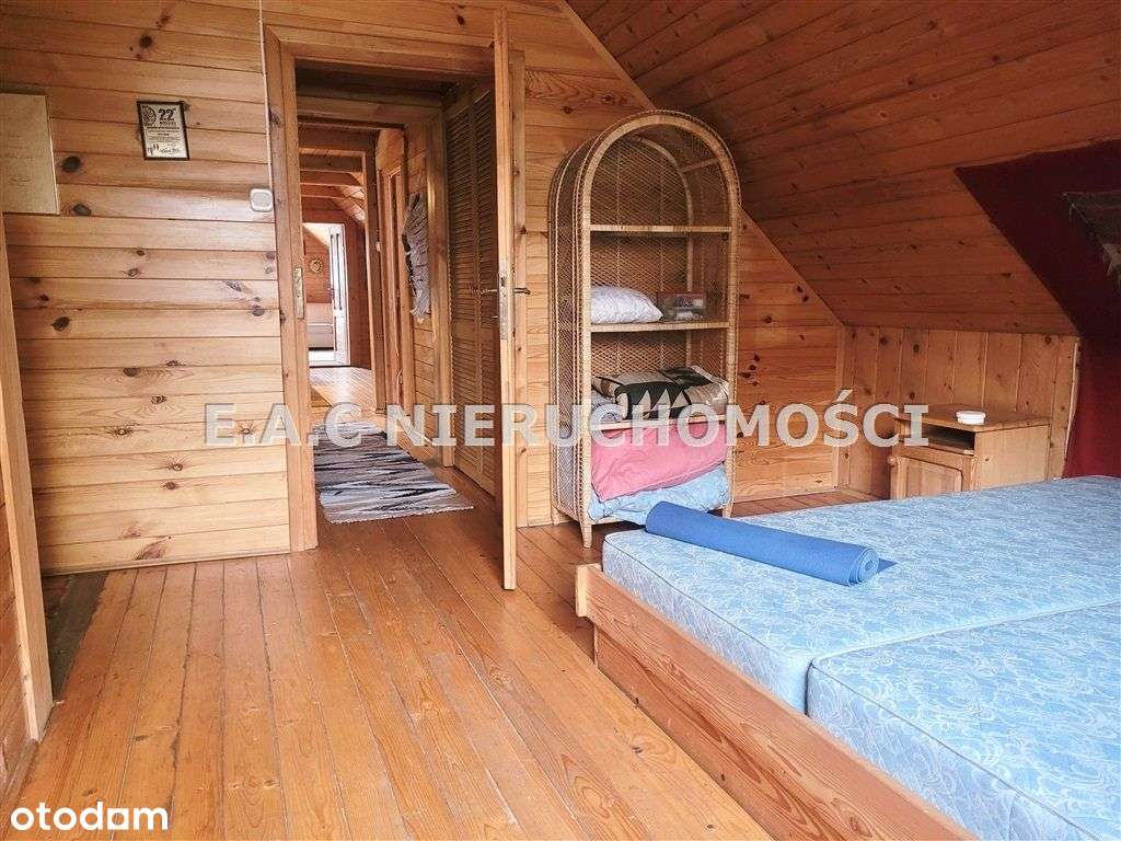 Drewniany domz bali z duszą * Gmina Raba Wyżna-17