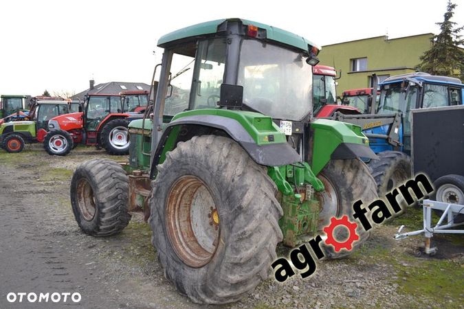 John Deere części używane skrzynia silnik most oś napęd zawór kabina podnośnik zwolnica obudowa - 1