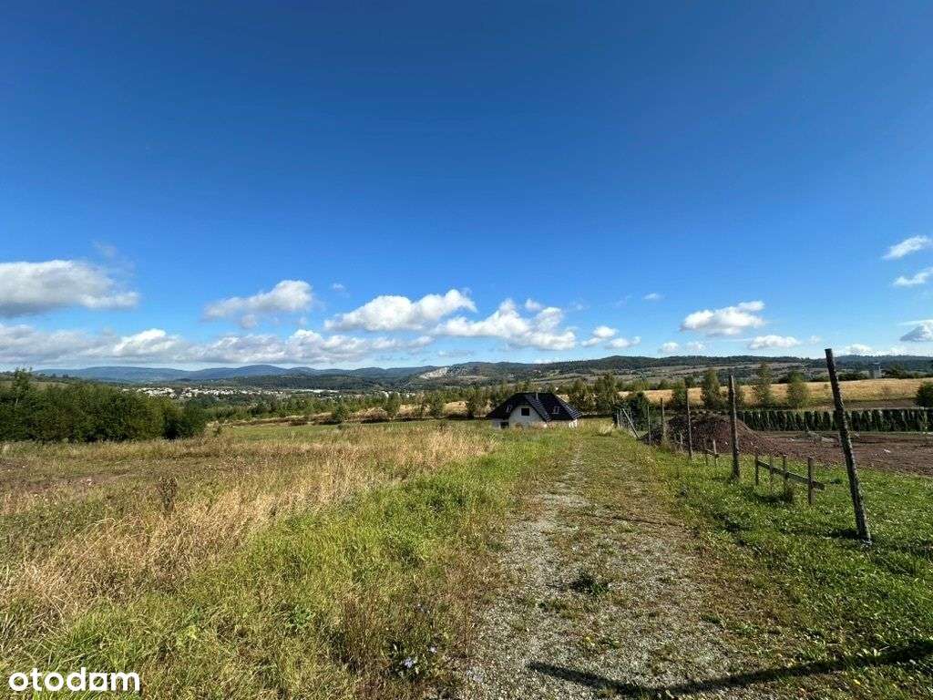 Budowlana działka widokowa na Zagórzu-2
