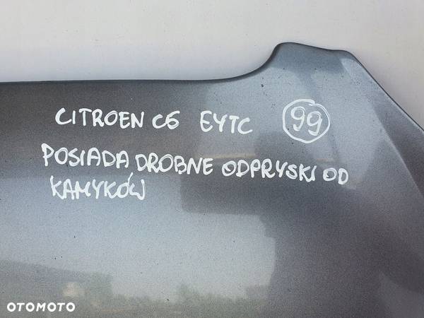 Citroen C5 I PRZEDNIA MASKA pokrywa silnika EYTC - 8