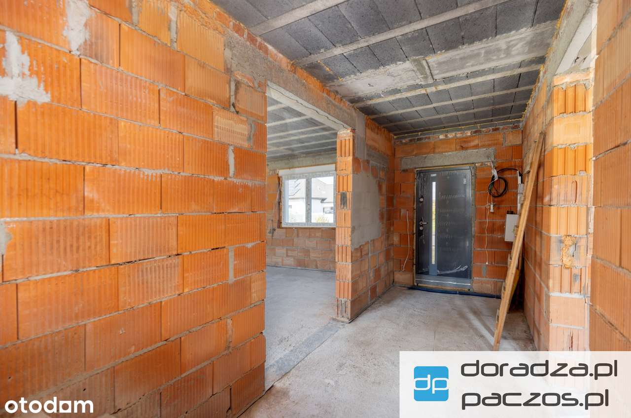 Dom w stanie surowym zamkniętym / Nadolice Wielkie/ ul. Orzechowa-18