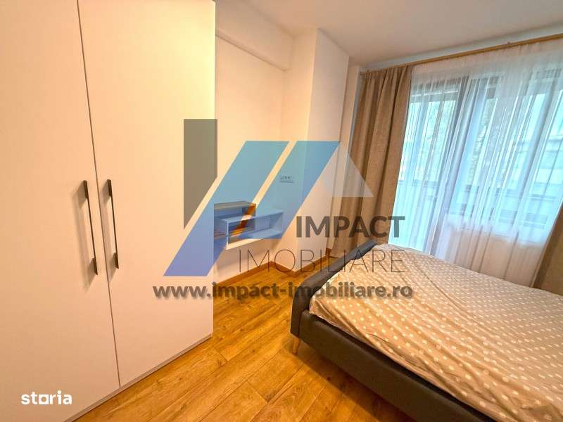 2 camere,etaj3/6,bloc2025,loc de parcare,complet mobilat si utilat NOU - Imagine principală: 4/9