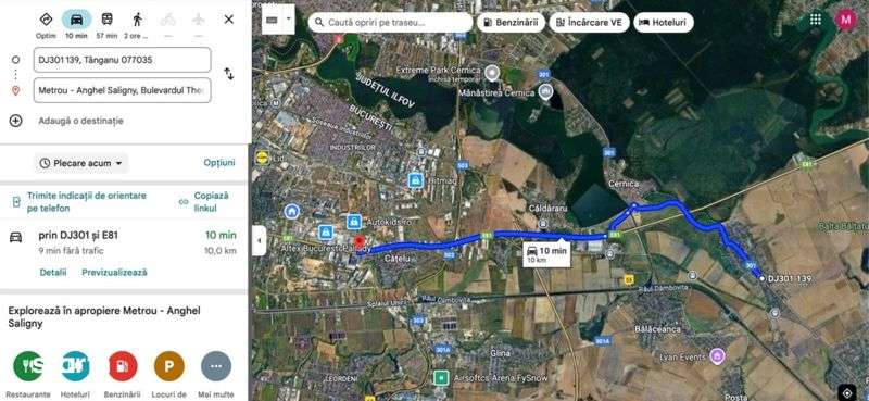 Teren intravilan 1643mp Cernica 8min Pallady ,acces facil A2/A0 - Imagine principală: 5/5