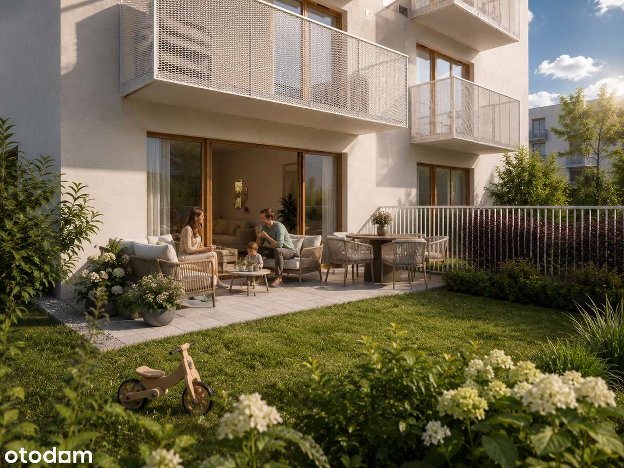 2 pokoje z ogrodem | 51,70 m² (lokal D-1/0/6/2)