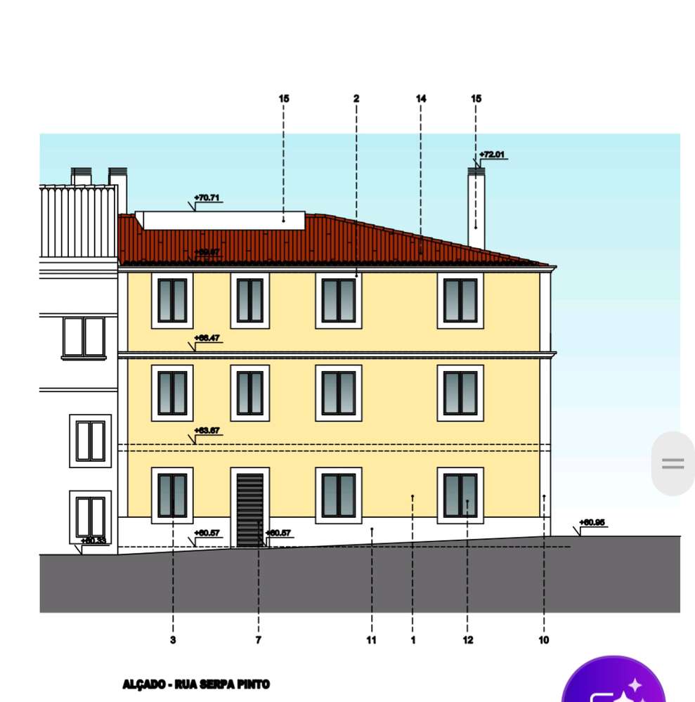Prédio no Coração Histórico de Almada: Renovação Total c/ Projeto Apro - Grande imagem: 3/10
