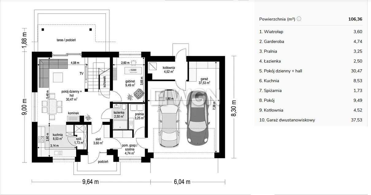 Dom w stanie deweloperskim Regiel-18