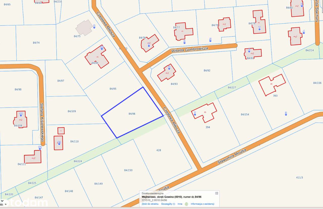 Prestiżowa lokalizacja | Gowino | 1530 m² | MPZP-2