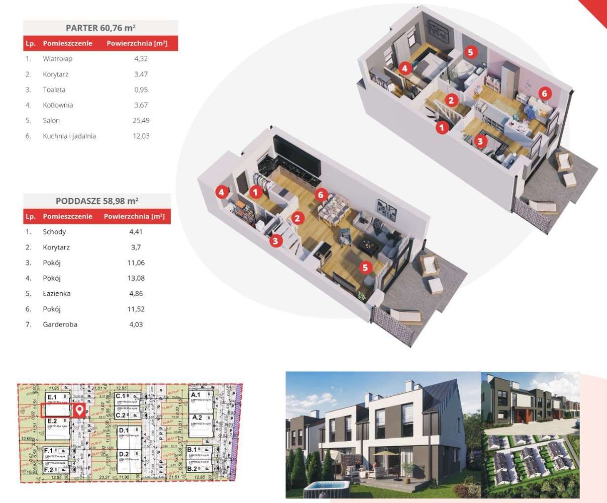 Najlepsza lokalizacja w Jankach! Bliźniaki z garażami, segmenty.-7