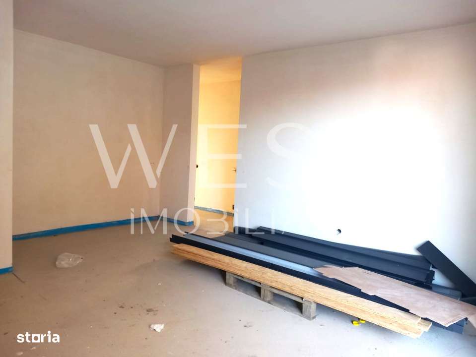 Apartament 1 camera | 35MP UTIL | Bloc NOU | zona TEILOR | Semifinisat - Imagine principală: 1/5
