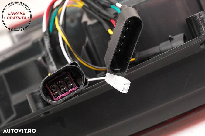 Stopuri Full LED compatibile cu VW Transporter T6 (2015-2020) Semnal Dinamic- livrare gratuita - 19