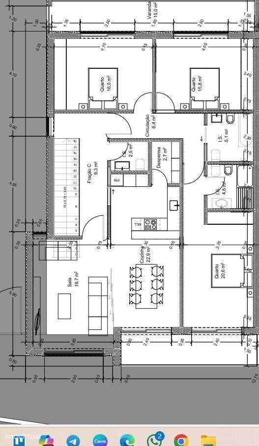 Moradia T3 em Lousada | Terraço e Garagem-53