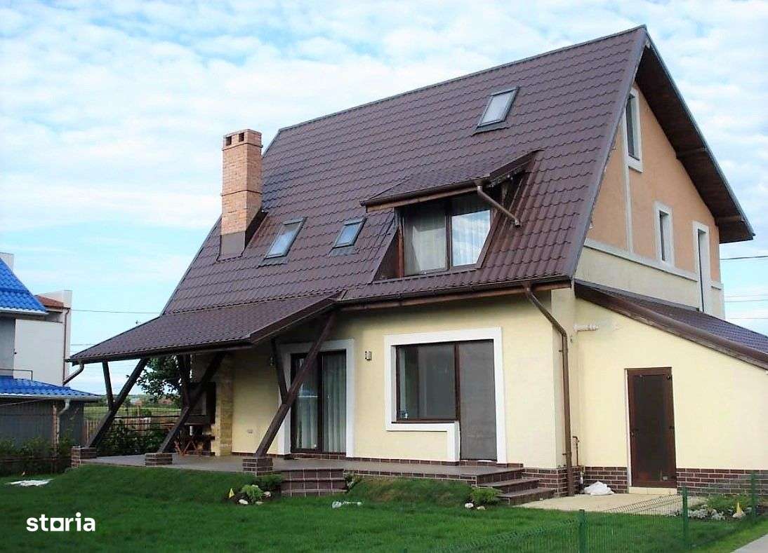 Vanzare vila premium, P+1+M, Tunari, comision 0%-0