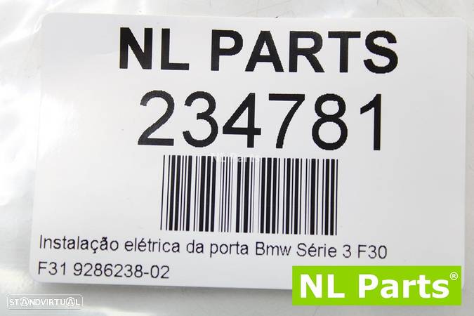 Instalação elétrica da porta Bmw Série 3 F30 F31 9286238-02 - 7