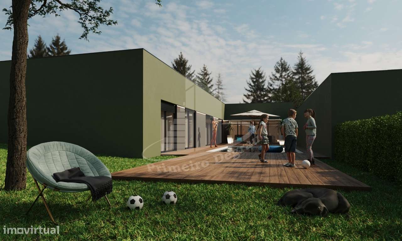 Moradia térrea com 4 suítes e piscina-4