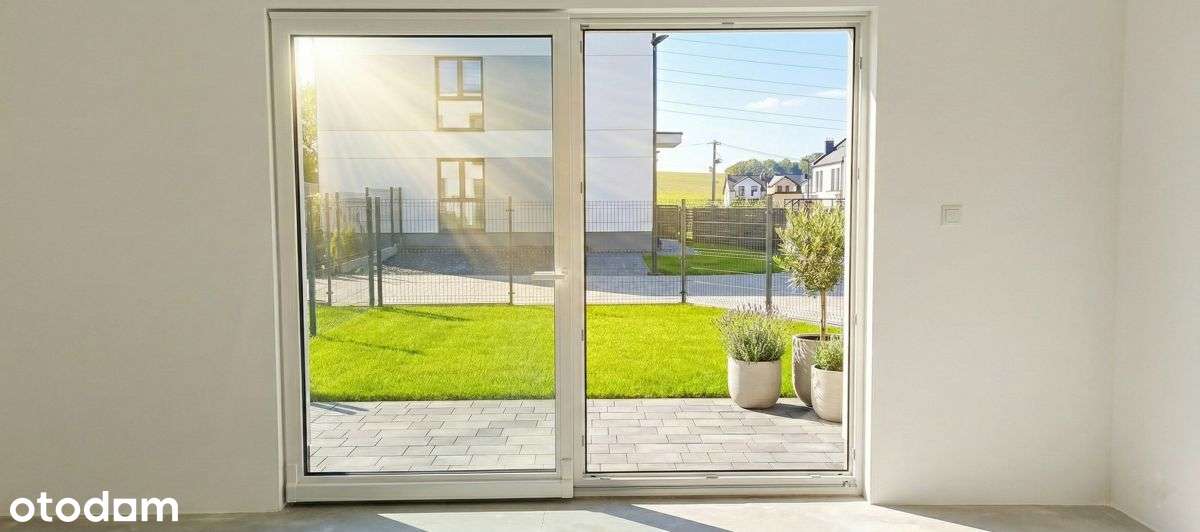 bliźniak 79m² parkingi ogród taras gotowe na V-1